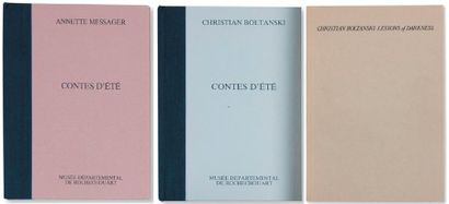 null Un coffret avec deux ouvrages, une revue et un ouvrage: BOLTANSKI, CHRISTIAN...