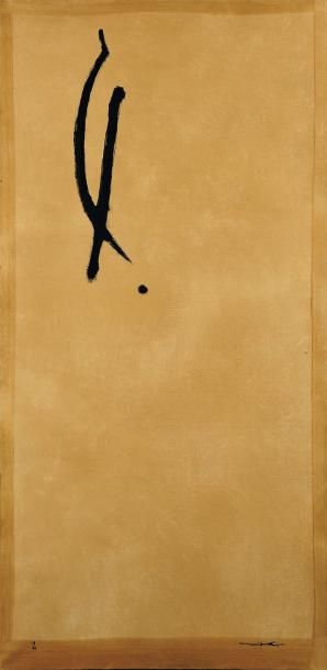 RENÉ GUIETTE (1893-1976) Dévidage, 1969 Huile sur toile. Signée en bas à droite....