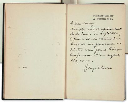 MOORE (George) Conversations in Ebury Street. London, William Heinemann, 1924. In-8:...