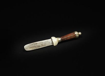 A German silver and Jaspers stone circumcision...