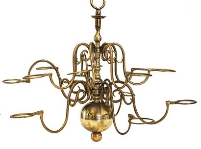 null 
GRAND ET IMPORTANT CHANDELIER EN BRONZE



Pays-Bas, 1676



Ce chandelier...