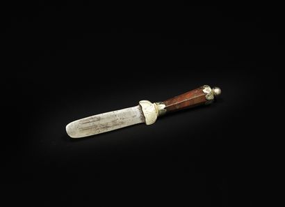 null A German silver and Jaspers stone circumcision knife
Late 17th century
This...