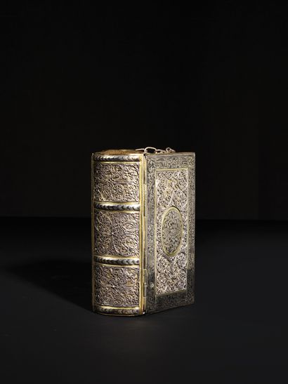 null A magnificent silver, silver gilt and niello binding
Galicia, 2nd half of the...