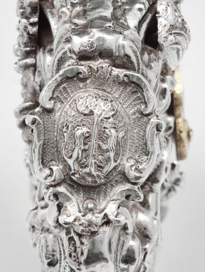 null 
An 18th century North Italian silver amulet

Very fine craftmanship. Decorated...