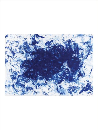 Yves KLEIN (1928-1962) Anthropométrie Ant 83, 2000
Lithographie en couleur, tirage...