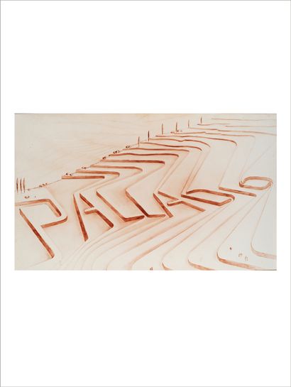 Bernard QUENTIN (né en 1923) Palladio, 1985
Photographic print stuck on panel.
Signed...