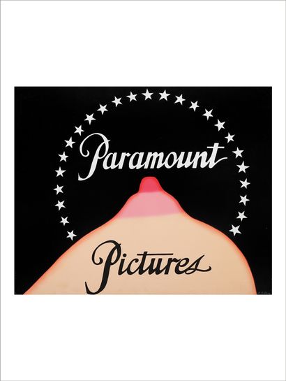 ANTONIO DE FELIPE (NÉ EN 1965) Paramount Pictures, 2008
Acrylic on canvas.
Signed,...