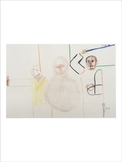 PIERRE MOIGNARD (NÉ EN 1961) Sans titre, 1988
Ensemble de six dessins au pastel sur...