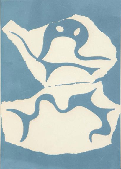 Hans ARP. The Siege of the Air, poems 1915-1945. With eight duo-drawings by Arp and...