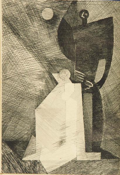 Georges HUGNET. La Belle en dormant. Paris, Éditions des Cahiers libres, 1933.
In-12...