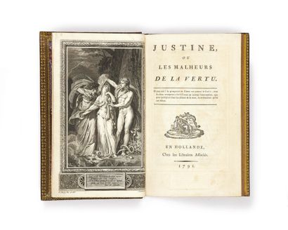 [Donatien Alphonse François, marquis de SADE]. Justine ou les Malheurs de la vertu....