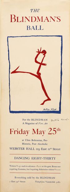 [Marcel DUCHAMP]. The Blindman's Ball. For the Blindman a Magazine of Vers Art. Friday...