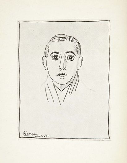 Vicente HUIDOBRO. Saisons choisies, poèmes. Avec un portrait de l'auteur par Pablo...