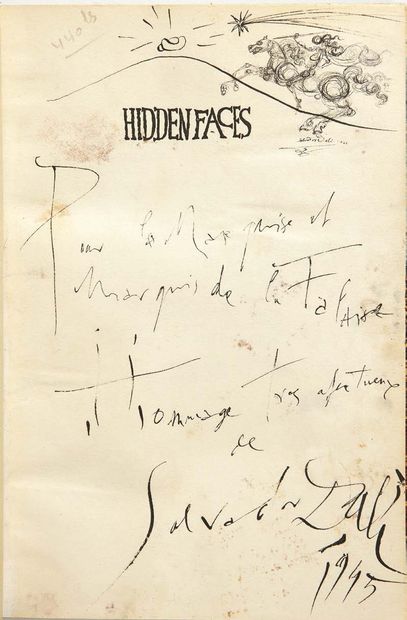 Salvador DALI. Hidden Faces. Translated by Haakon M. Chevalier. New York, the Dial...