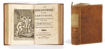 [Donatien Alphonse François, marquis de SADE]. Philosophy in the Boudoir, a posthumous...