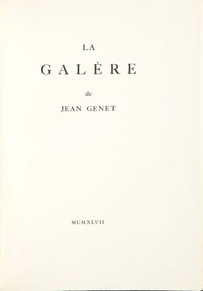 Jean GENET.