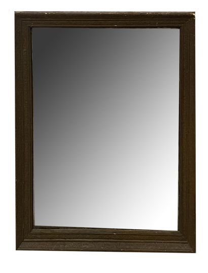 Miroir en bois doré H_90 cm L_60 cm