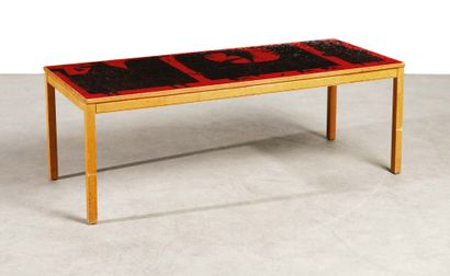 STIG LINDBERG (1916-1982) & DAVID ROSEN (XXE SIÈCLE) 
Table model "George and the...
