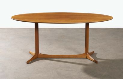 KERSTIN-HORLIN HOLMQUIST (1925-1997) 
Table basse modèle «Plommon»
Teck
Teak
Edition...