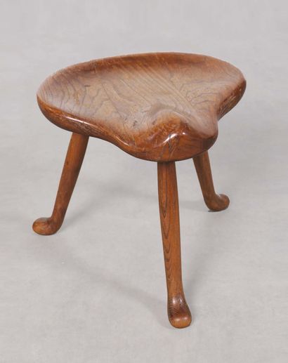 Josef Frank (1885-1967) 
Oak stool
Oak
Edition Svenskt Tenn
Around 1930
H_39 cm W_39...