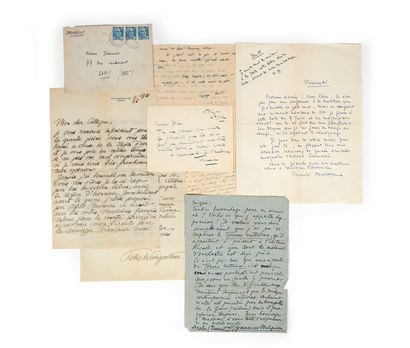 null DÉSORMIÈRE (Roger)]. Set of 45 letters addressed to Roger Désormière, mainly...