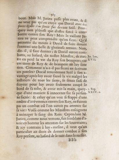 null BOSSUET (Jacques Bénigne). First [- Fifth] warning to the Protestants on the...