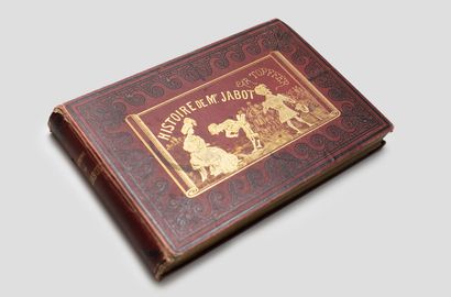 null Histoire de Mr Jabot, Geneva 1833 Used binding (scratches on the front cover,...