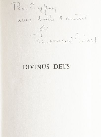 null Ensemble de 4 ouvrages: - SOUPAULT (Philippe), Corps perdu, ill.Jean Lurçat,...