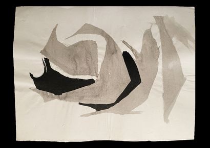 Bengt Lindström (1925-2008) Composition. Set of four ink drawings on paper. 1 : H_24...