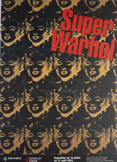 null Ensemble de 7 pièces encadrées : - Super Warhol, H_60 cm L_40 cm - Razzia, Japon,...