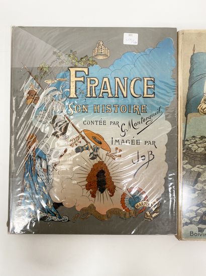 null Ensemble de trois ouvrages comprenant : - France, son histoire, par Georges...