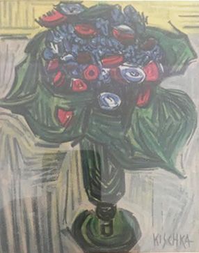 Isis Kischka (1908–1974) Bouquet of Flowers

Painting on paper.

Signed lower right.

H_16...