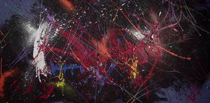 Yves Henry Composition, 2007

Acrylique sur toile.

Signée et datée au dos.

H_97...
