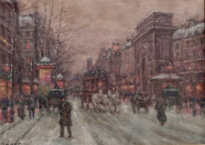 Boyer The Faubourg

Oil on canvas.

Signed lower left.

H_33 cm W_46 cm



Offered...