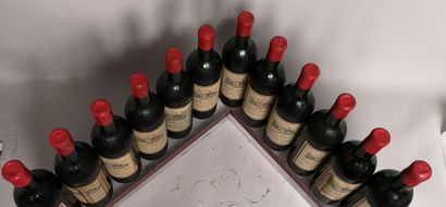 null 12 bouteilles Château BARATEAU - Haut Médoc 1970
Etiquettes tachées et abimées,...