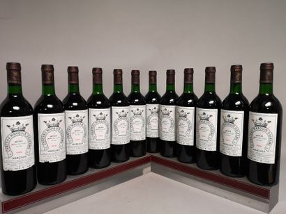 12 bouteilles Château MARQUIS d'ALESME BECKER...