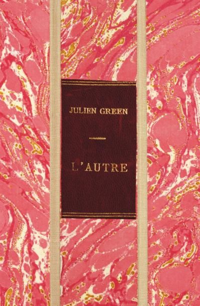 JULIEN GREEN L'AUTRE Manuscrit autographe, environ 300 pages in-folio conservées...