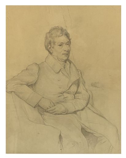 Jean-Auguste Dominique INGRES (d'après) Portrait...