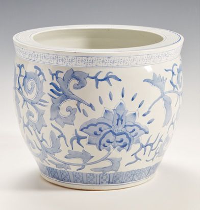 null Grande porta vaso in porcellana bianca e blu
Grand cache pot en porcelaine bleu...