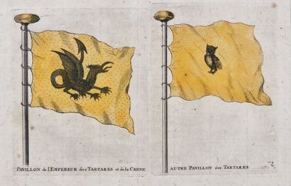 null 
Insieme di sei stampe antiche raffiguranti delle bandiere (con cornici)



Ensemble...