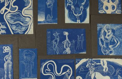 John BANTING. 12 Blue-Prints. Sans lieu [Londres], 1931-1932.
Album in-folio de 12...