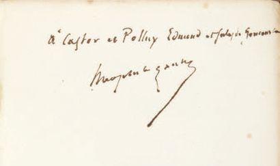 Théophile GAUTIER. Spiritist. A fantastic novel. Paris, Charpentier, 1866.
In-12...