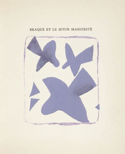 Pierre André BENOIT. Braque et le divin manifesté. [Alès, PAB, 1959].
In-4: broché.
Édition...