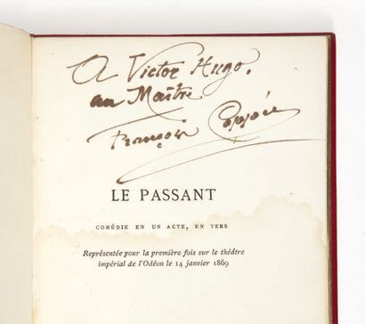 François Coppée. Le Passant. Comedy in one act, in verse. Paris, Alphone Lemerre,...