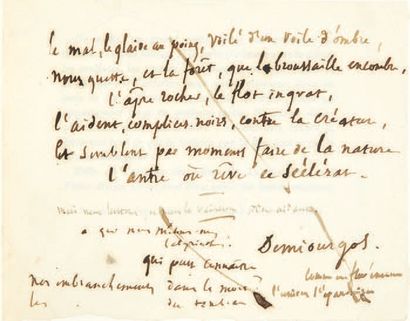 [HUGO]. Louis GIMBAUD. Victor Hugo et Juliette Drouet d'après les lettres inédites...