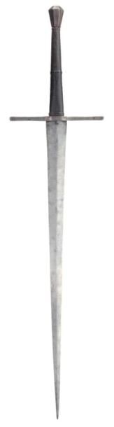 null A German Great sword in mid-15th century style, 19th century. Grande épée dans...