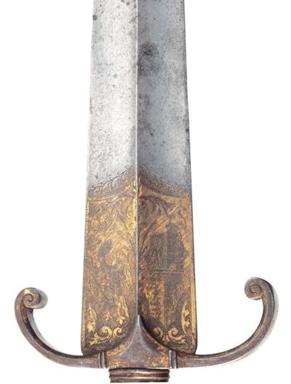 null Épée de style italien du Nord vers 1520, XIXe siècle. A North Italian shortsword,...