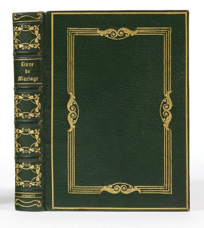 null BOOK OF THE MARRIAGE, containing the ceremonies and the mass of the marriage,...