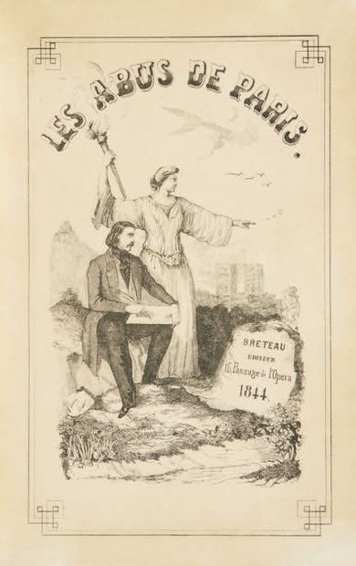 null ABUS de PARIS (Les), by M*** (J.-B. Viollet d'Epagny) and Francis Girault. Illustrations...