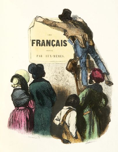 null FRANÇAIS PEINTS PAR EUX-MEMES (Les). Encyclopédie morale du 19e siècle (huit...